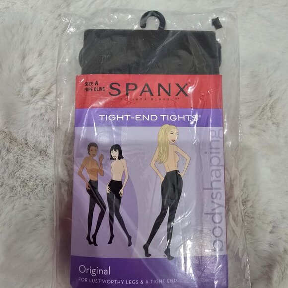 SPANX Tight-End Tights Ripe Olive Sizes NEW Original 128 bodyshaping - Picture 1 of 6